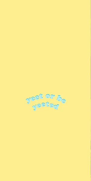 Push Your Limits In Yeet Or Be Yeeted Game Wallpaper