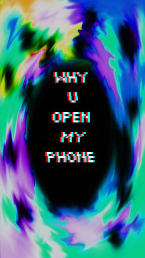 Put A Glitch Prank On Your Friends Wallpaper