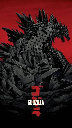 Puzzle Pieces To Create Godzilla Wallpaper