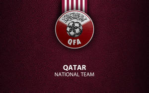 Qatar National Football Team Logo Wallpaper