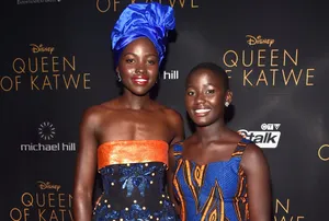Queen Of Katwe Nalwanga And Nyong'o Wallpaper