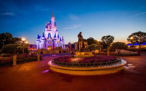 Quiet Evening In Walt Disney World Desktop Wallpaper