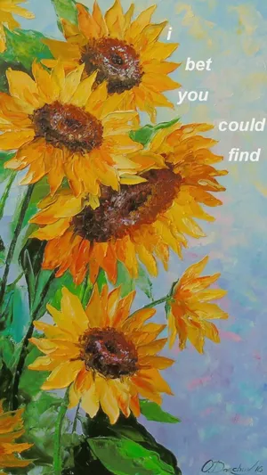 Radiate Happiness And Joy With This Cheery Sunflower! Wallpaper