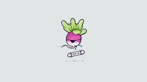 Radish Funny Desktop Wallpaper