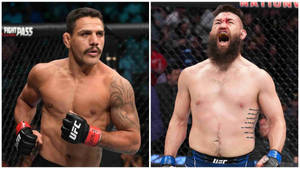 Rafael Dos Anjos And Bryan Barberena Wallpaper