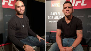 Rafael Dos Anjos And Night Lawler Wallpaper