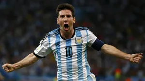 Raging Messi Argentina Football Wallpaper