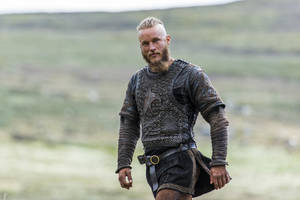 Ragnar Lothbrok 4k Vikings Ocean Aesthetic Wallpaper