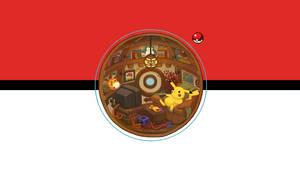 Raichu Inside Pokeball Wallpaper