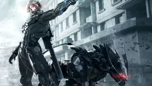 Raiden And Blade Wolf Metal Gear 4k Wallpaper