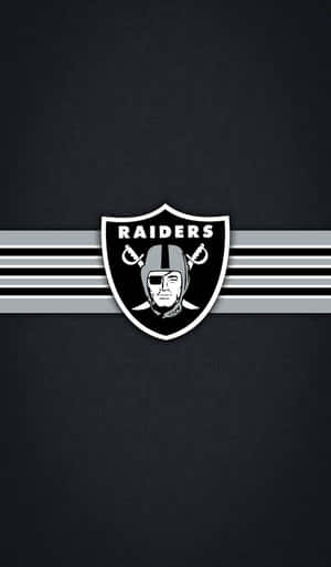 Raiders Logoon Dark Background Wallpaper