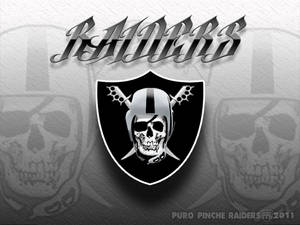 Raiders Skull Logo Wallpaper