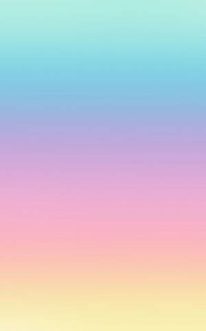 Rainbow Gradient Pastel Aesthetic Wallpaper