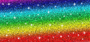 Rainbow Holographic Seamless Pattern Wallpaper