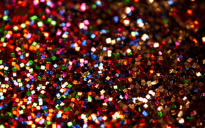 Rainbow Sparkle Beads Wallpaper