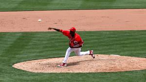 Raisel Iglesias Distance Pitch Wallpaper