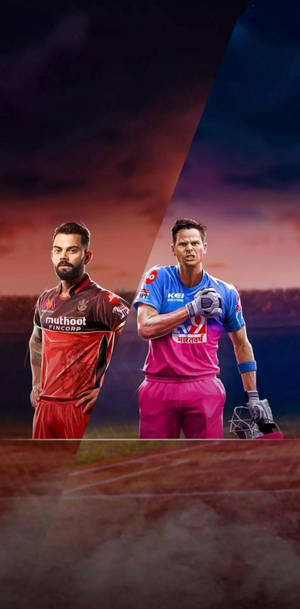 Rajasthan Royals And Royal Challengers Bangalore Wallpaper