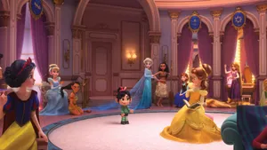 Ralph Breaks The Internet Princess Room Wallpaper