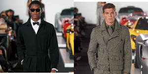 Ralph Lauren Corporation Two Male Models Wallpaper