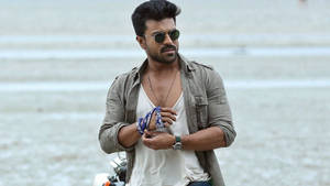 Ram Charan Hd Bandana On Hands Wallpaper