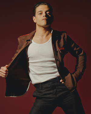 Rami Malek As Freddie Mercury Wallpaper