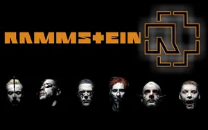 Rammstein Band Members Face Paint Wallpaper