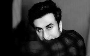 Ranbir Kapoor Black And White Wallpaper