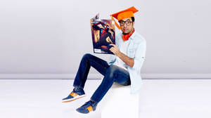 Ranbir Kapoor Comic Fanboy Wallpaper