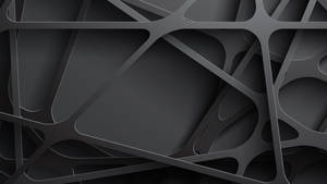 Random Black 3d Abstract Wallpaper