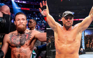 Randy Couture And Conor Mcgregor Wallpaper