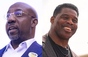 Raphael Warnock And Herschel Walker Wallpaper