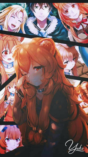 Raphtalia Photo Collage Wallpaper