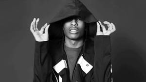 Rapper Asap Rocky Hoodie Wallpaper