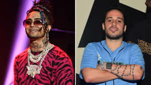 Rapper Lil Pump Bringing The Energy Of Rap To The Stage Wallpaper