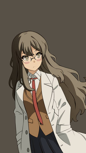 Rascal Does Not Dream Of Bunny Girl Senpai Rio Futaba Wallpaper