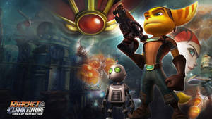 Ratchet And Clank 2007 Cover Wallpaper