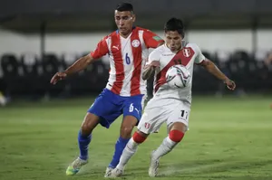 Raul Ruidiaz Argentina Vs Paraguay Match Wallpaper