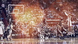 Ray Allen Finals Game 6 Shoot Wallpaper