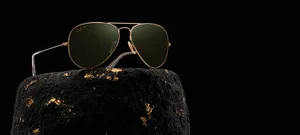 Ray-ban On A Rock Wallpaper