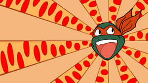 Rays Around Michelangelo Wallpaper