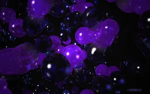 Reach Higher Goals With A Purple Aesthetic Wallpaper