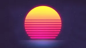 Reach Into The Past With Dark Retro Style Wallpaper