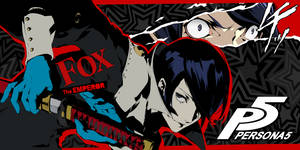 Ready For The Fight: Yusuke Kitagawa Of Persona 5 Wallpaper