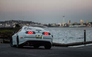 Ready To Race: Jdm Toyota Supra Wallpaper