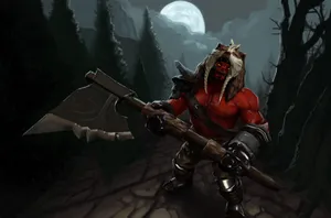 Ready To Strike - Dota 2 Axe Wallpaper