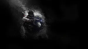 Ready Your Sights: Csgo Player Wallpaper