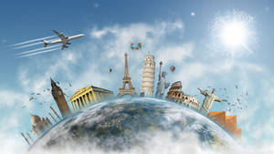 Realize Your Dreams Of Exploring The World! Wallpaper