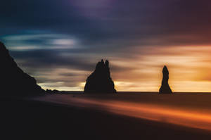 Really Cool Reynisdrangar Wallpaper