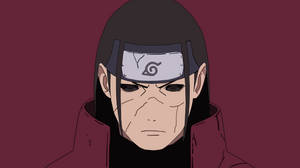 Reanimated Hashirama Phone Maroon Wallpaper