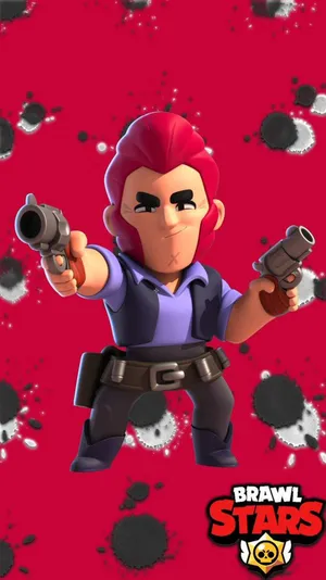 Rebel Model Colt Brawl Stars 4k Wallpaper
